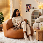 Pouf Géant Chambre Ado Orange – Le Titan