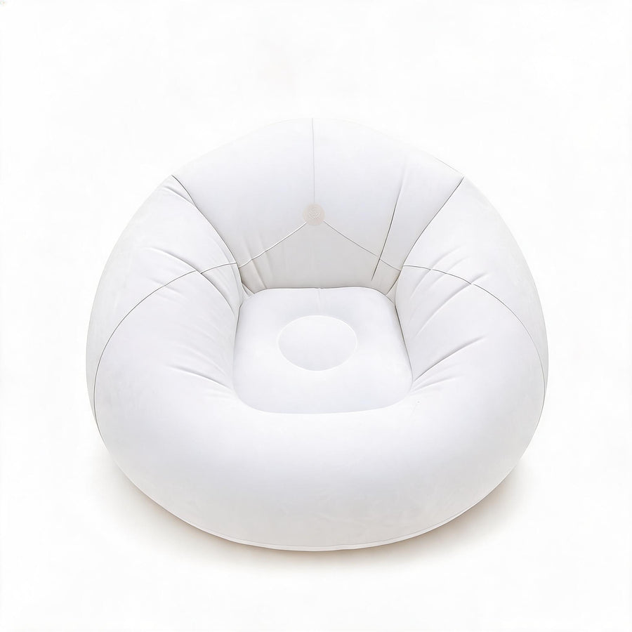 Pouf Gonflable Extérieur Blanc – Le Zephyr