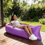 Pouf Gonflable Extérieur Canapé Violet – Le Levant