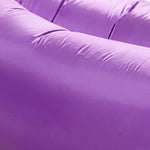 Pouf Gonflable Extérieur Canapé Violet – Le Levant
