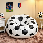Pouf Gonflable Football Rond Déco – Le Score