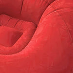 Pouf Gonflable Rouge Déco – Le Gonf