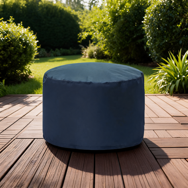 Pouf Jardin Imperméable Bleu Marine – Le Nomad – Lifestyle