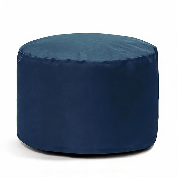 Pouf Jardin Imperméable Bleu Marine – Le Nomad – Studio fond blanc