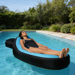 Pouf Piscine Bleu Gonflable – Le Coral