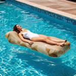 Pouf Piscine Flottant Kaki – Le Lagoon