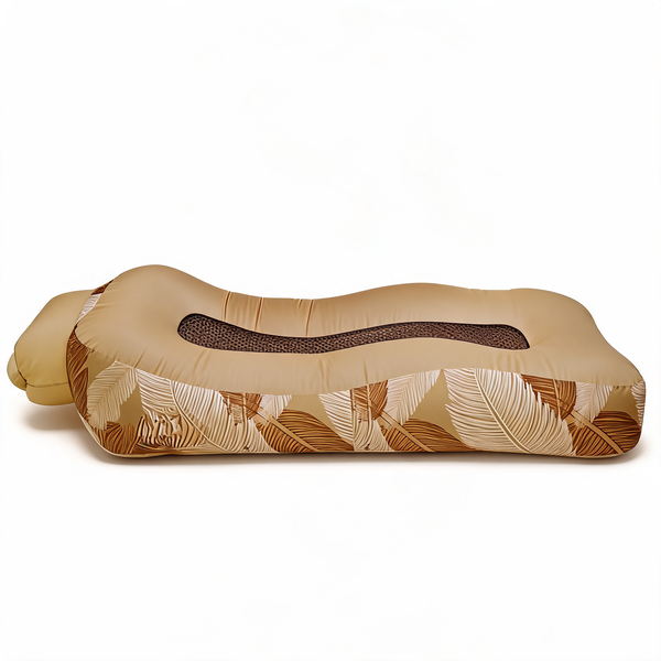 Pouf Piscine Flottant Kaki – Le Lagoon – Studio fond blanc