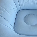 Pouf Plage Gonflable Bleu Ciel – Le Zephyr