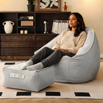 Pouf Poire Blanc Canapé – Le Still