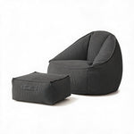 Pouf Poire Gris Foncé Adulte Canapé – Le Still