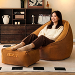 Pouf Poire Orange Canapé – Le Still