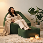 Pouf Poire Vert Salon Canapé – Le Still