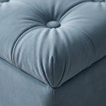 Pouf Rangement Chambre Bleu – Le Bench