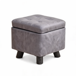 Pouf Rangement Chambre Gris – Le Bench