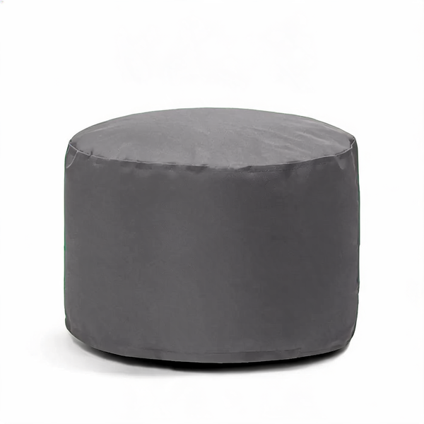 Pouf Repose Pied Extérieur Gris – Le Nomad – Studio fond blanc