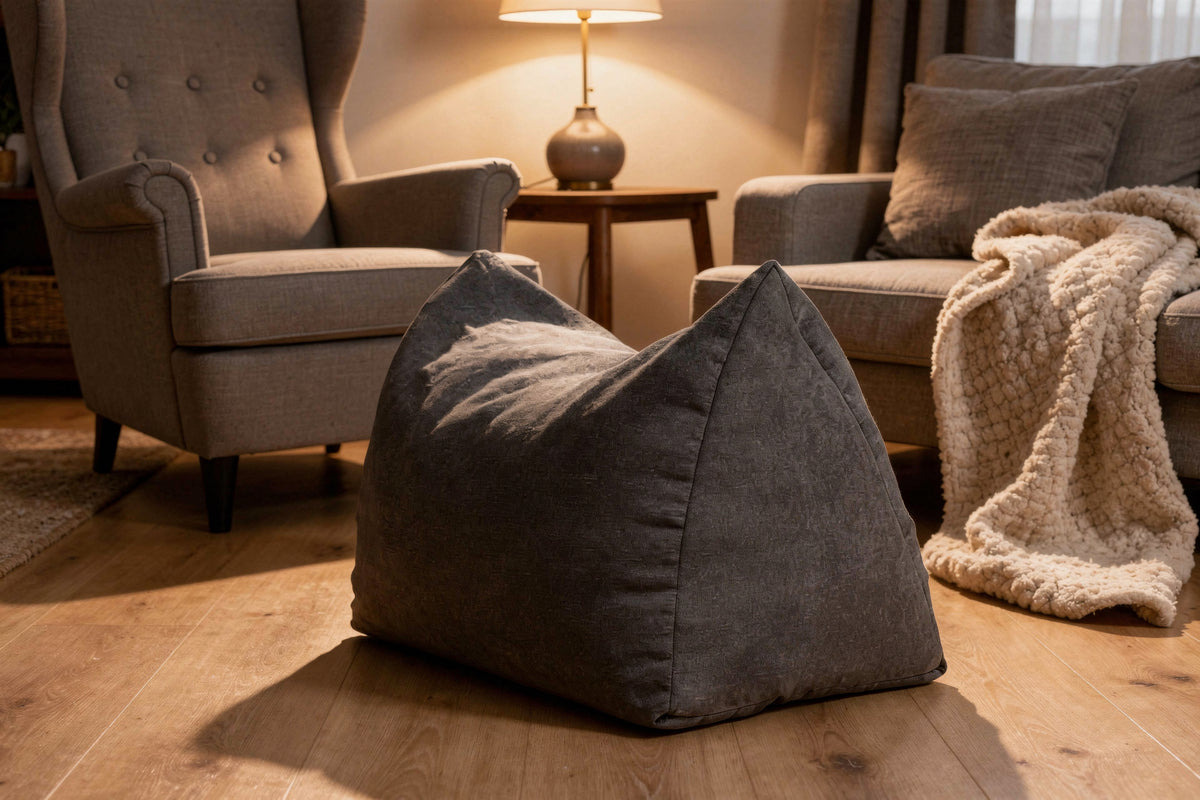Pouf repose pied - bannière collection mobile