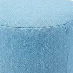 Pouf Repose-Pieds Bleu – Le Step