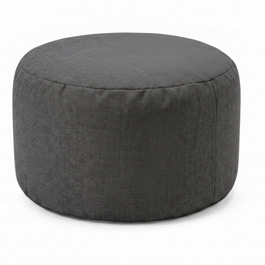 Pouf Repose-Pieds Gris Foncé – Le Step