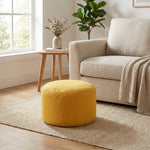 Pouf Repose-Pieds Jaune – Le Step