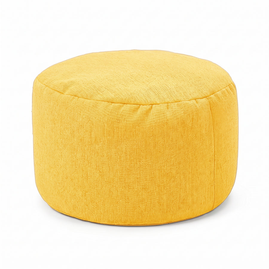 Pouf Repose-Pieds Jaune – Le Step