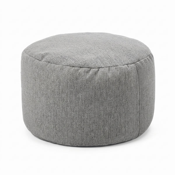 Pouf Repose-Pieds Salon Gris – Le Step – Studio fond blanc