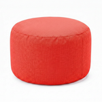 Pouf Repose-Pieds Scandinave Rouge – Le Step