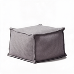 Pouf Salon Carré Gris Salon – Le Form