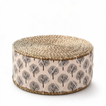 Pouf Tabouret Rotin Campagne – Le Zen